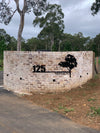 Custom Property Signs | Custom Metal Fabrication | Rocket Rons Sydney