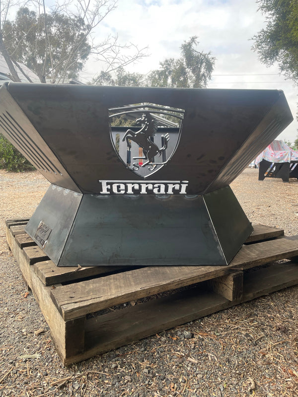 Ferrari Fire Pit | Custom Branded Fire Pit | Rocket Rons