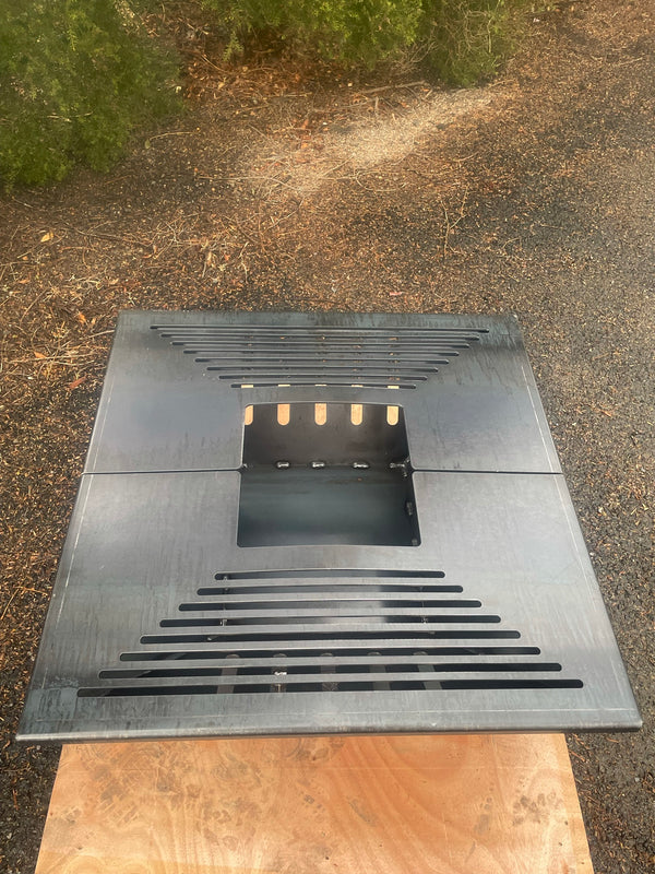 Cook Tops For Square Fire Pit | Custom Fire Pits | Rocket Rons Sydney