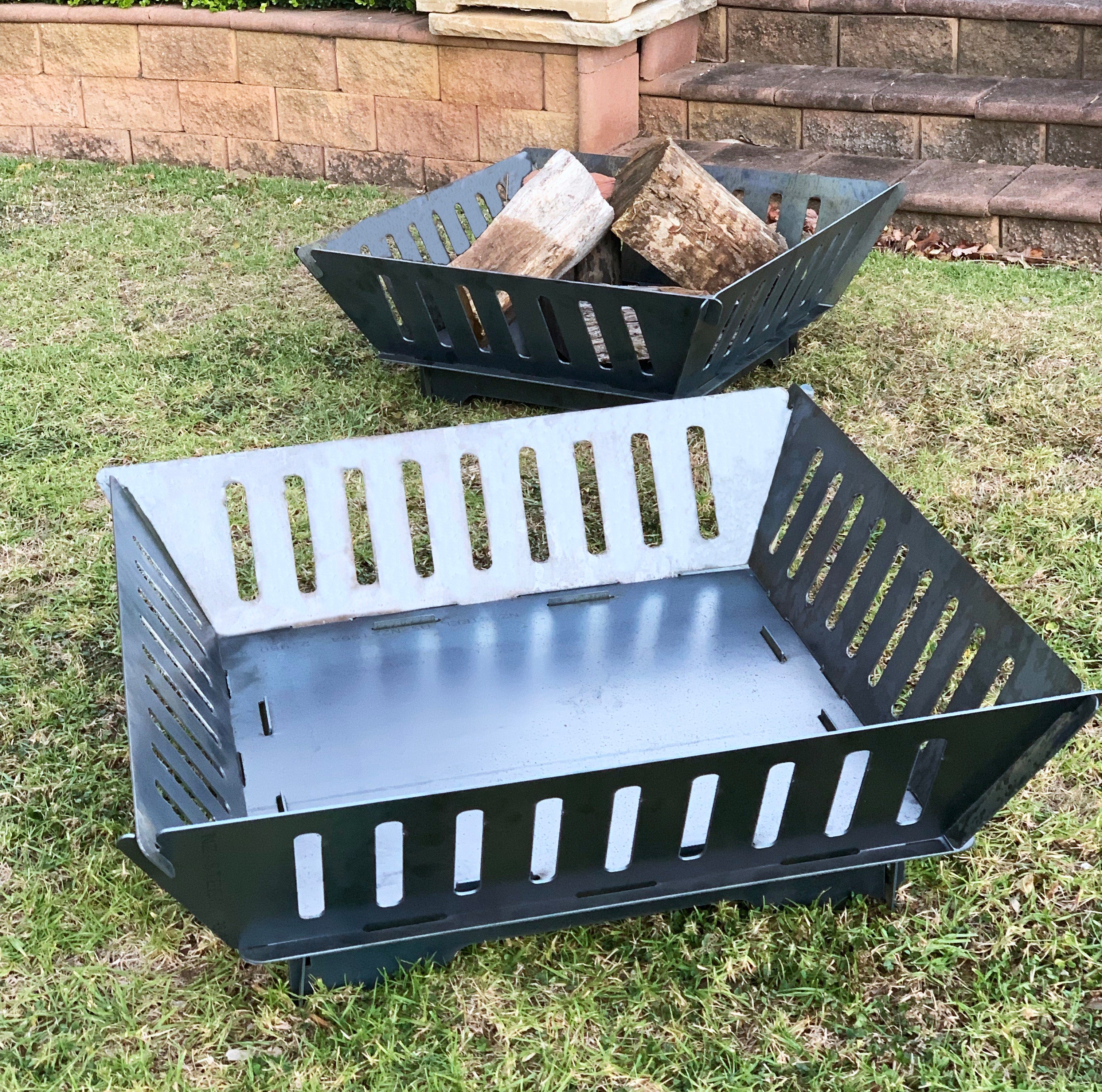 Flat Pack Fire Pit | Custom Fire Pits | Rocket Rons Engineering Services | Sydney