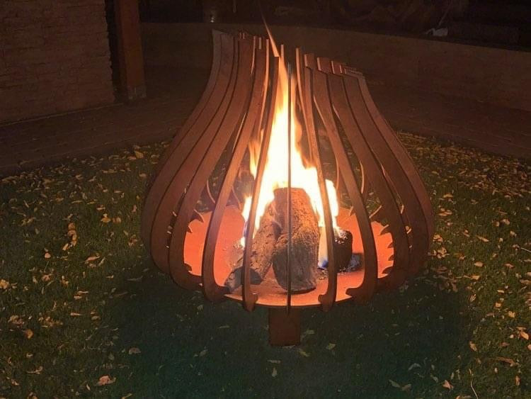 Flame Fire Pit | Custom Made Fire Pits | Rocket Rons Sydney