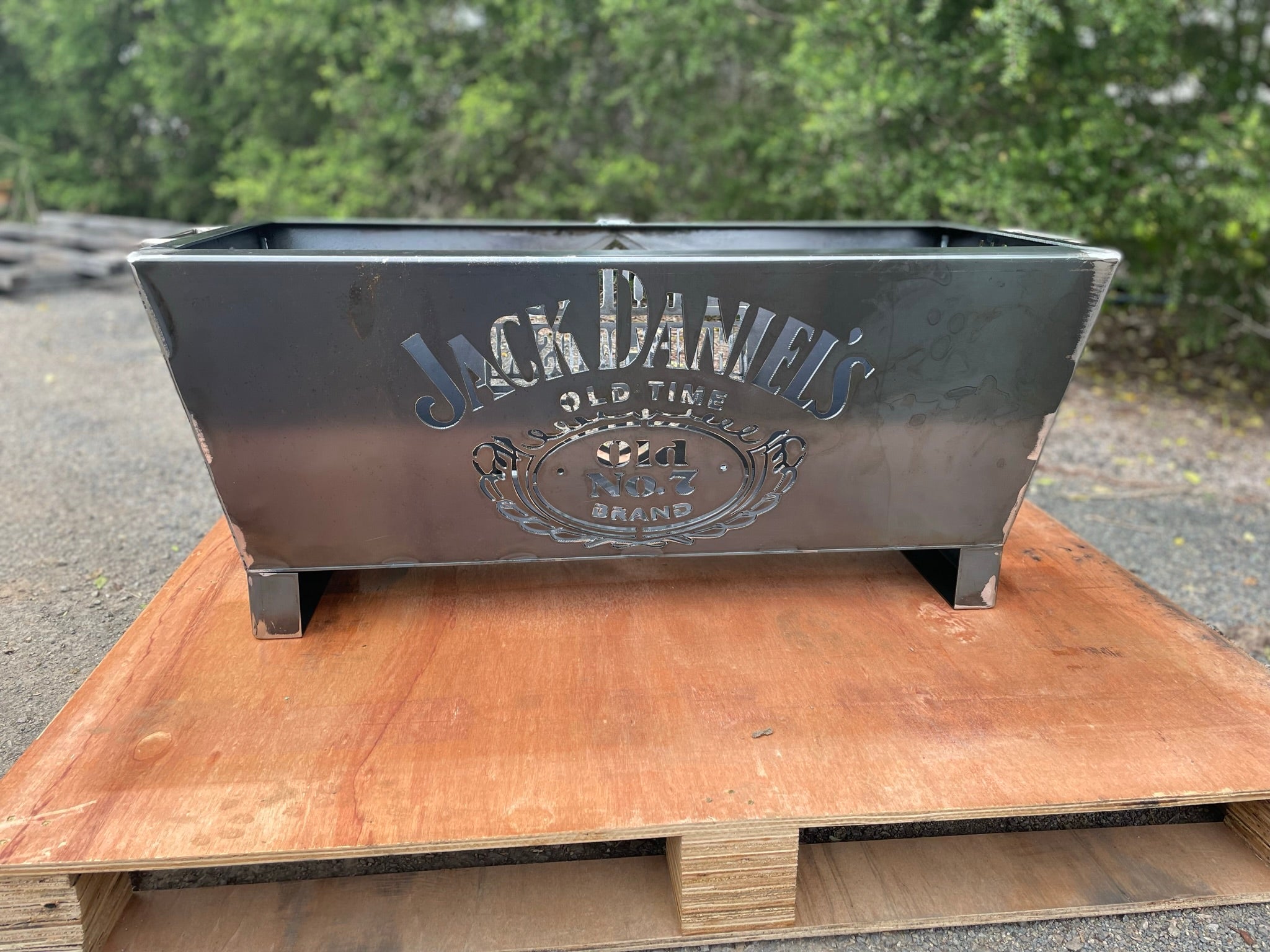 Custom Rectangle Fire Pit | Rocket Rons | Sydney