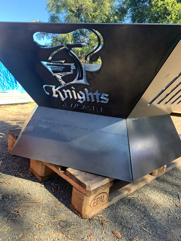 Custom Knights Fire Pit | Rocket Rons | Sydney