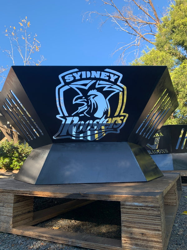 Custom Roosters Fire PIt | Rocket Rons | Sydney