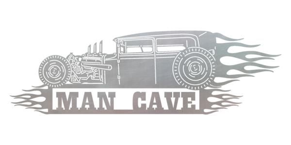 Man Cave Hot Rod Sign | Rocket Rons Engineering Services | Sydney